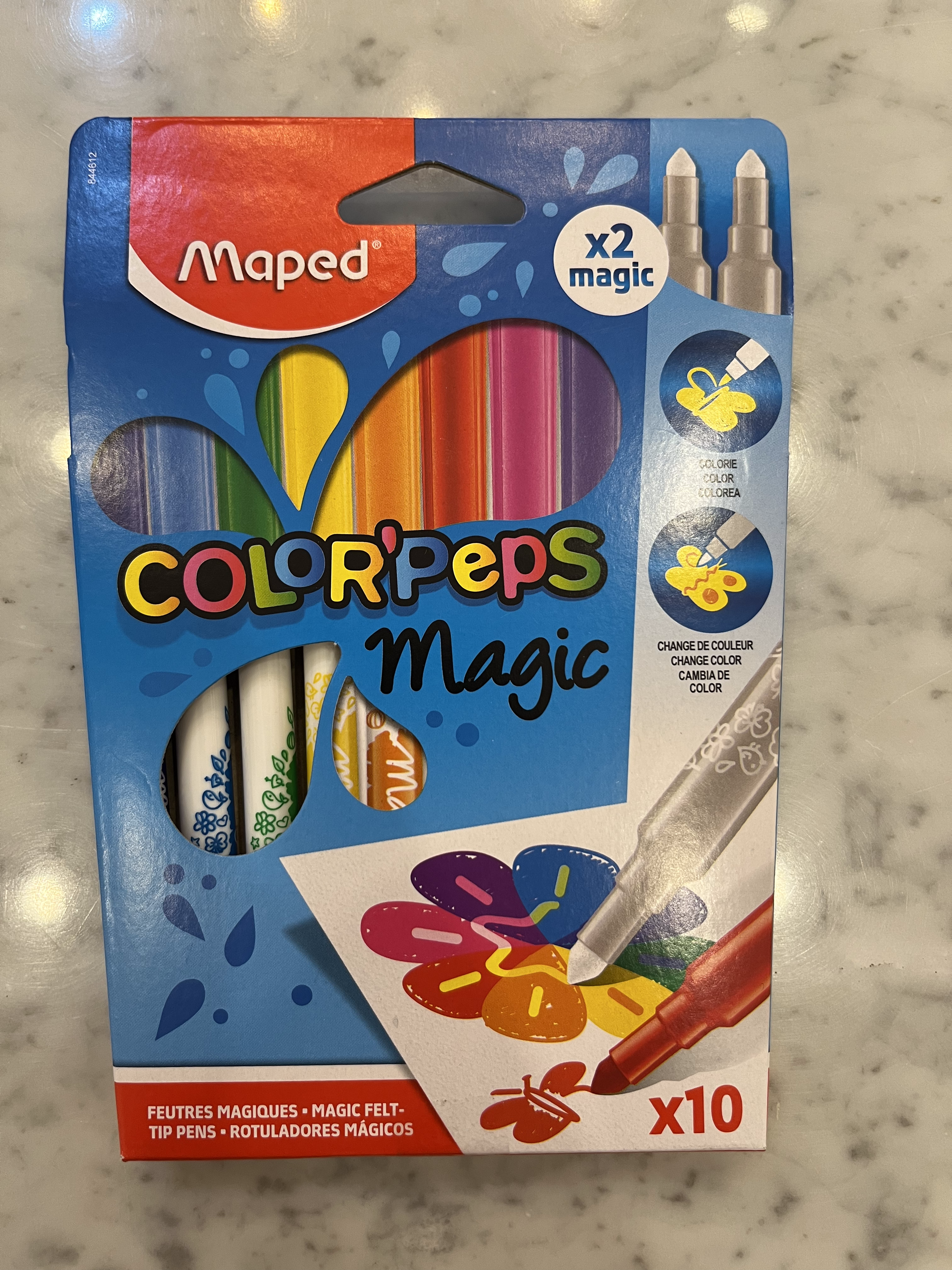Maped Marcadores Rotuladores Mágicos ColorPeps 10 Colores – Be To